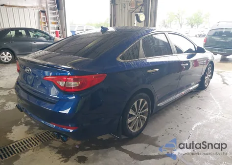 2016 Hyundai Sonata Sport from USA, damaged, VIN 5NPE34AF3GH422316